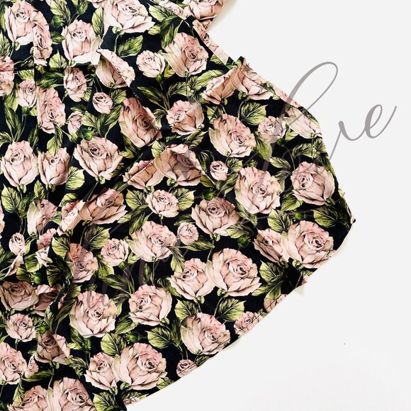 FOR LOVE & LEMONS Fallen Rose Maxi Dress NWT - Picture 6 of 13